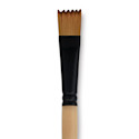 Dynasty Black Gold Brush - Wave, Short Handle, Size 16