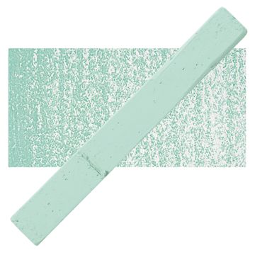 Open in modal - Holbein Artists’ Oil Pastel - Foggy Green 5 oil pastel and swatch