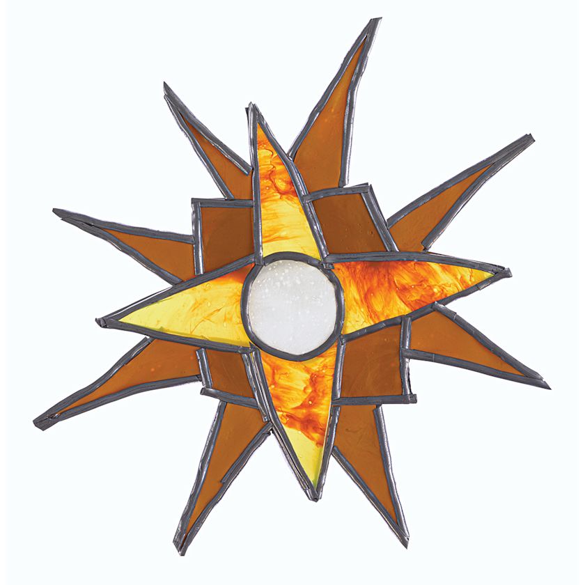 Faux Stained Glass Suncatcher Lesson Plans BLICK Art Materials