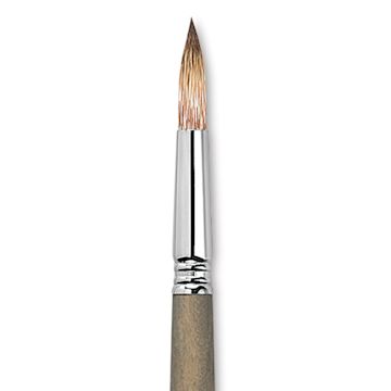 Open in modal - Escoda Modernista Tadami Synthetic Mongoose Brush - Round, Long Handle, Size 16