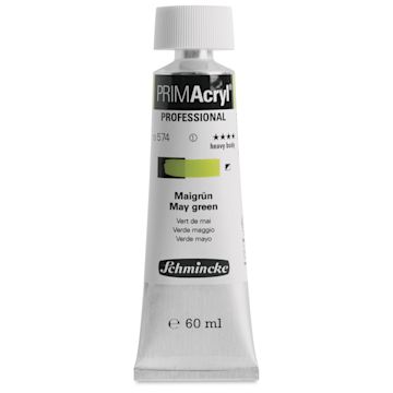 Open in modal - Schmincke Primacryl Professional Acrylic Paint - May Green, 60 ml Tube