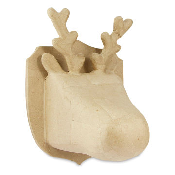DecoPatch Paper Mache Animal Head Trophy - Reindeer