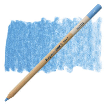 Bruynzeel Design Pastel Pencil - Smyran Blue 14 (swatch and pencil)