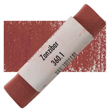 Open in modal - Great American Handmade Pastel - Zanzibar 1, 360.1 pastel and swatch