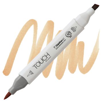 Open in modal - ShinHan Touch Twin Brush Marker - Smarker and BR107 marker and swatch