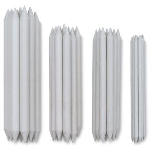 Gray Paper Stumps - Set of 48