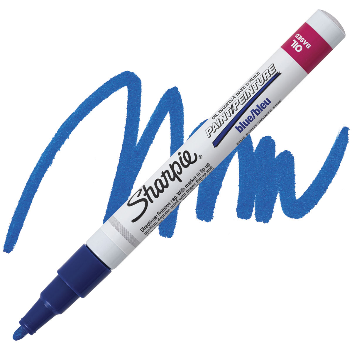 Sharpie Oil-Based Paint Blue Fine Point Marker