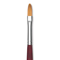 Princeton Velvetouch Series 3900 Synthetic Brush - Filbert, Long Handle, Size 6
