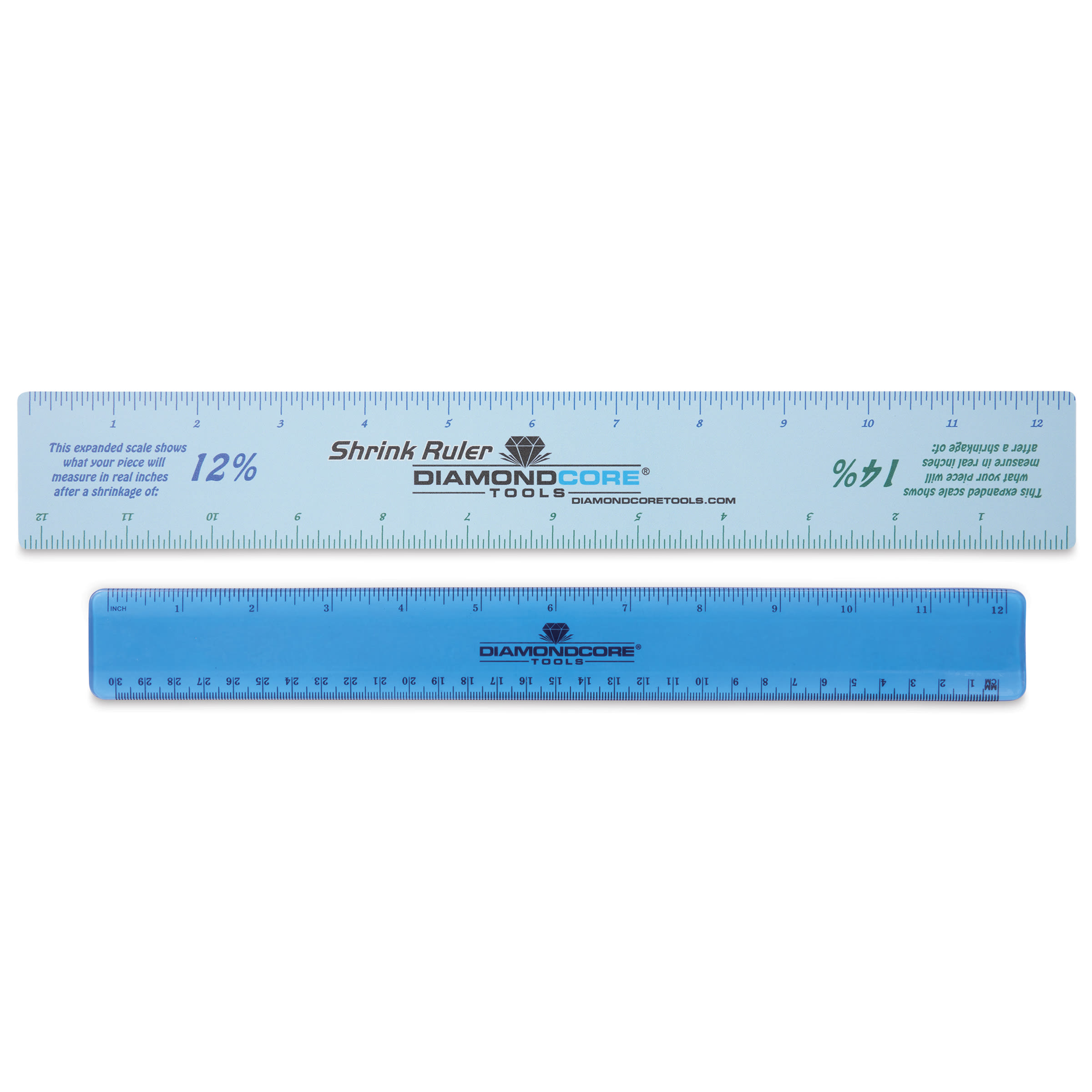DiamondCore Shrink Ruler Set