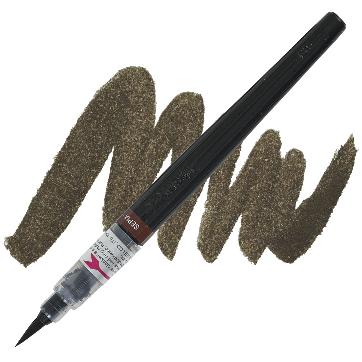 Pentel Arts Water-Based Color Brush Pen - Sepia