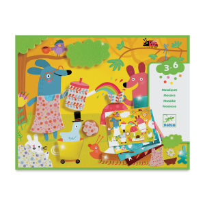 Djeco Le Petit Artist Collage Kit - Foam Fun (Front of packaging)
