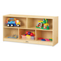 Jonti-Craft Mobile Storage Cabinet - Toddler Single