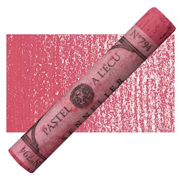 Open in modal - Sennelier Soft Pastel - Chinese Vermilion 794 pastel and swatch