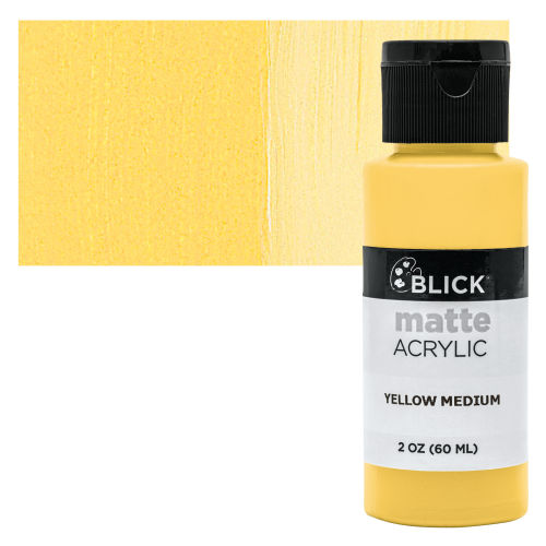 Blick Matte Acrylic - Blue Light, 2 oz bottle