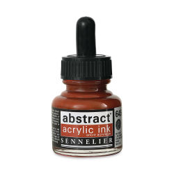 Sennelier Abstract Acrylic Ink - Chinese Orange, 1 oz