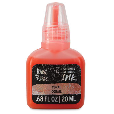 Brea Reese Shimmer Alcohol Ink - Coral, 20 ml