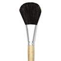 Dynasty Red-Letter Camel Hair Brush - Super Mop, Short Handle, Medium