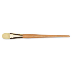 Raphael Extra White Bristle Brush - Filbert, Long Handle, Size 26