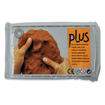 Activa Plus Clay - 2.2 lb, Terra Cotta (front of package)