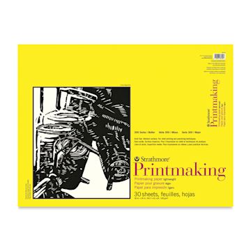 Open in modal - Strathmore 300 Series Printmaking Paper - 18" x 24", 30 Sheets
