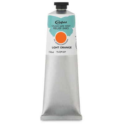 Cranfield Caligo Safe Wash Relief Ink - Light Orange, 150 ml