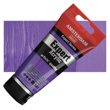 Amsterdam Expert Series Acrylics - Permanent Blue Violet Opaque, 75 ml tube