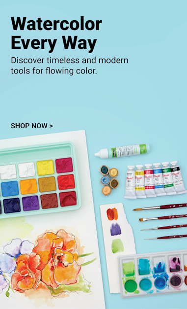 Watercolor Every Way. Discover timeless and modern tools for flowing color. Shop now.
