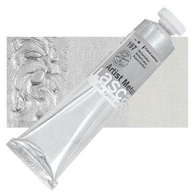 Lascaux Artist Acrylics - Brilliant Silver, 45 ml tube