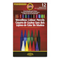 Koh-I-Noor Woodless Colored Pencil Set - Assorted Colors, Set of 12