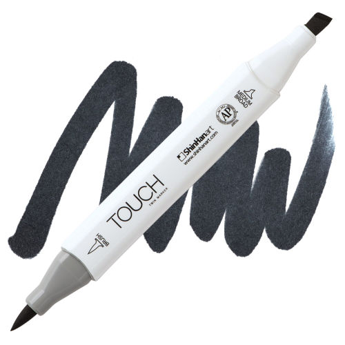 ShinHan : Touch Twin 12 Brush Marker Pen Set : Main Colors