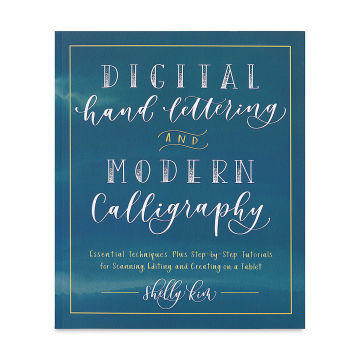 Digital Hand Lettering and Modern Calligraphy - Front cover of Book