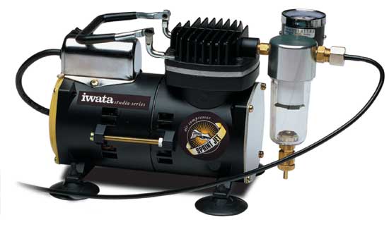 ꙮ Iwata Airbrush Compressor - NEW - arts & crafts - by owner