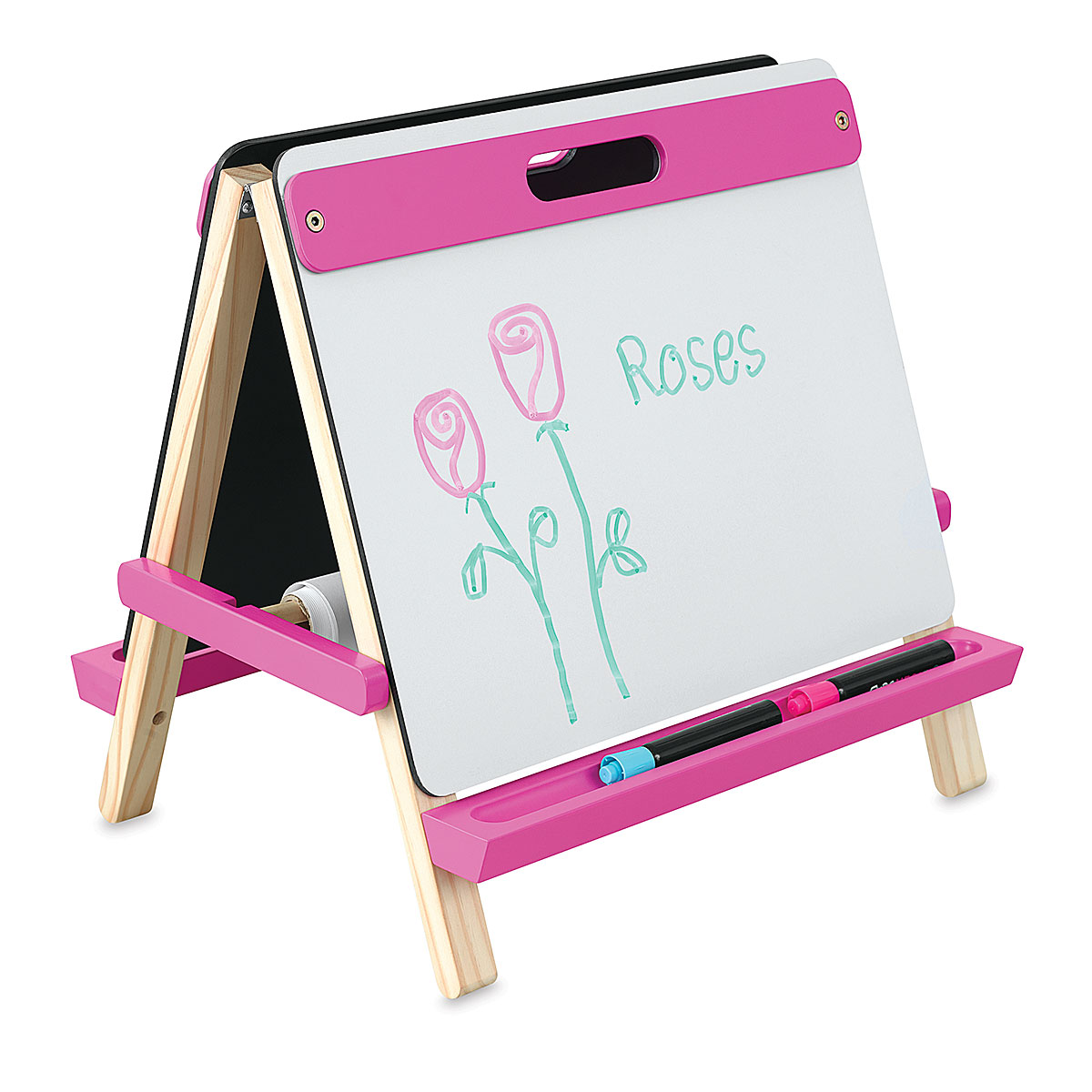 Blick Children's Tabletop Easel Pink BLICK Art Materials