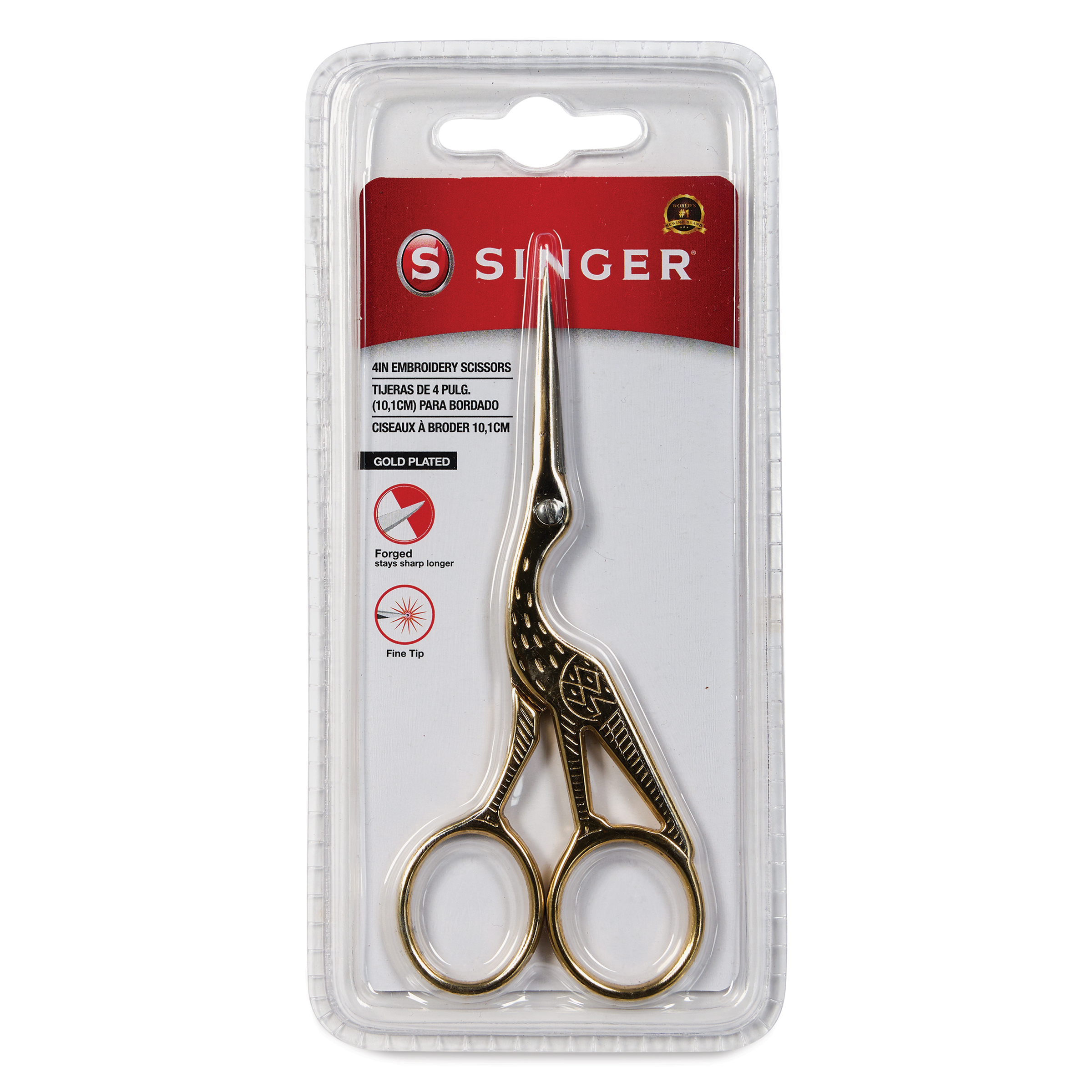 Singer Stork Embroidery Scissors | BLICK Art Materials