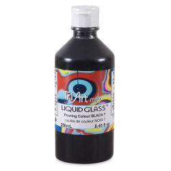 Tri-Art Liquid Glass Acrylic Pouring Color - Black, 250 ml