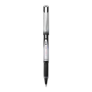 Open in modal - Pilot V-Ball Grip Roller Ball Pen - 0.7 mm, Black with cap off