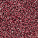 John Bead Terra Intensive Lining Czech Glass Seed Beads - 11/0, Brown, 23 g
