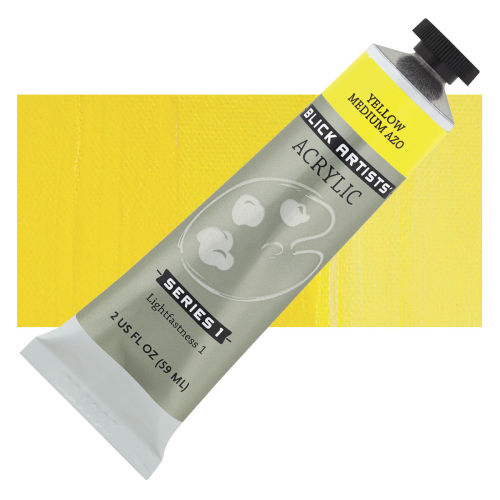 Blick Artists' Acrylic - Yellow Ochre, 2 oz Tube