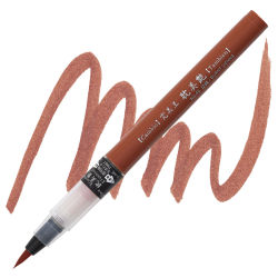 Kuretake Cambio Tambien Brush Pen - Burnt Sienna