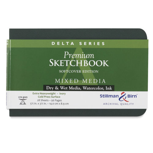 Stillman & Birn Delta Series Softcvr Sketchbook 8x10 Portrait 56 pages -  9913536