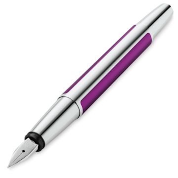 Open in modal - Pelikan Pura Fountain Pen - Purple, out of packaging