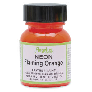 Angelus Leather Paint - Neon Flaming Orange