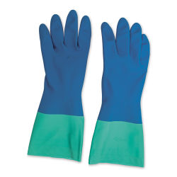 Nitrile Rubber Gloves - 1 Pair, Medium