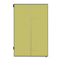 Screenflex Study Carrel - 2 Panel, Yellow