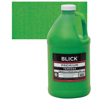Blick Premium Grade Tempera - Emerald Green, Half Gallon