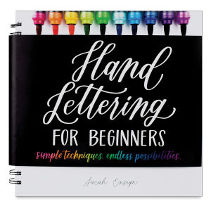 Hand Lettering For Beginners (book cover)