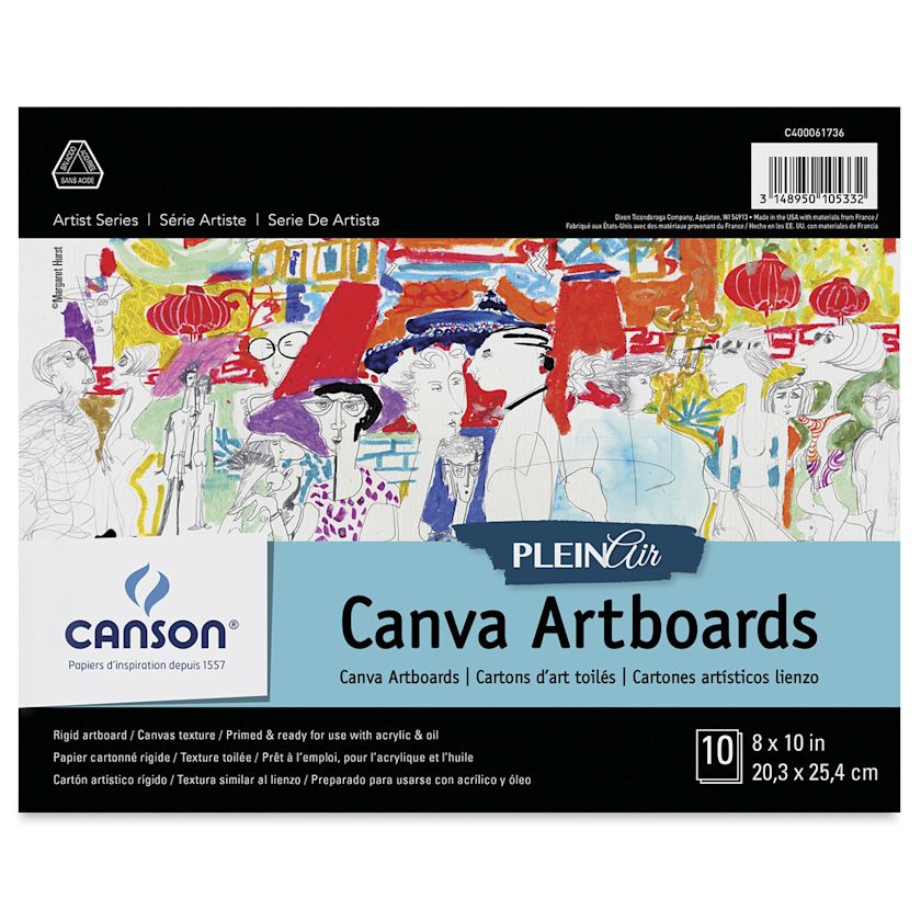 Canson Plein Air Canva Artboard Pad - 8