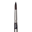 Escoda Último Synthetic Squirrel Brush - Travel Round, Size 12