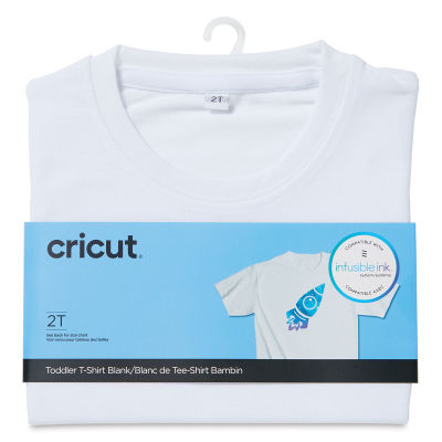 Cricut Toddler T-shirt Blank - 2T, White