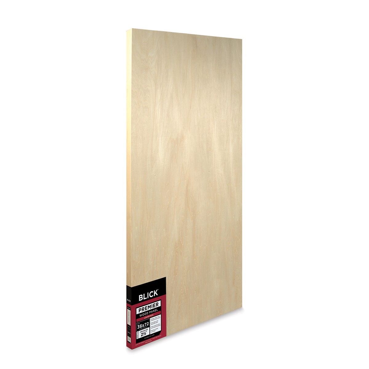 Blick Premier Wood Panel - 36 x 72, 2-1/2 Extra Deep Profile, Cradled